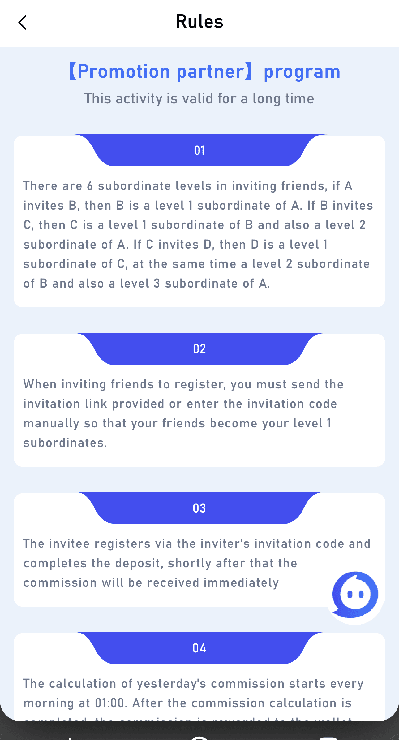 Sikkim Game 6-level referral program rules